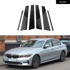 BMW ウィンドウピラーポストトリム ステッカー 3シリーズ E46 4ドア 1998-2005 E90 2005-2012 F30 セダン 2012-2018 G20 G21 2019-2023 - For G20 G21 2019-23
