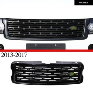 ランドローバー グロスブラック ABS スタイリングテールトランクドア 装飾ストリップ トリムモールディングキット レンジローバーヴォーグ L405 2013-2017 - Style 4