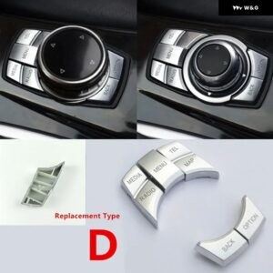 BMW マルチメディアボタン 装飾 カバー フレーム トリム F25 F26 F06 F07 G38 F15 F16 F10 F30 6/7シリーズ F20 F34 F36 F21 F48 - 1 set2