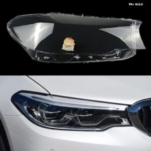 BMW ガラス ヘッドライト カバー ヘッドランプ レンズ キャップランプシェード シェル 5シリーズ G30 G38 520I 523I 525I 528I 530I 2018 2019 2020 - Right2