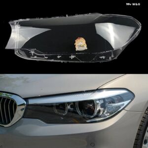 BMW ガラス ヘッドライト カバー ヘッドランプ レンズ キャップランプシェード シェル 5シリーズ G30 G38 520I 523I 525I 528I 530I 2018 2019 2020 - Left3