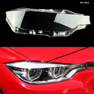 BMW F30 F35 3シリーズ 2016-19 フロント ヘッドライト レンズ カバー ランプシェード ケースガラスランプカバー キャップ ヘッドランプ シェル - right