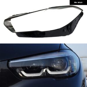 BMW ヘッドライト カバー レンズ シェルフロント ヘッドランプ ランプシェード オートライトキャップ X5 X6 X5M X6M G05 G06 F95 2019-22 - Left