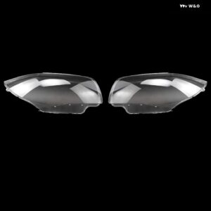 BMW 交換用ガラス ヘッドライト ケースシェルキャップクリアランプシェード レンズ カバー 1シリーズ E87 120I 39753 - A Piar