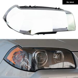 BMW 自動クリアランプケース X3 E83 2006 2010 ガラスレンズ シェルフロント ヘッドライト カバー ライト ハウジング ランプキャップランプシェード - right