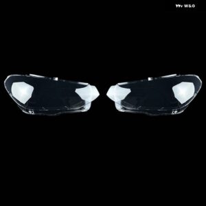 BMW フロント ヘッドランプ キャップ X3 X4 G08 2018-21 ガラス ヘッドライト カバー 自動車ケースランプシェード ランプレンズ シェル - A Piar