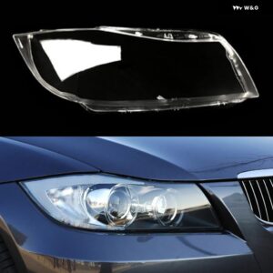 BMW ヘッドライト カバー クリアランプシェード ランプガラスレンズ シェル 3シリーズ E90 E91 318 320 325 328 335 2005 2012 キセノン - High Right