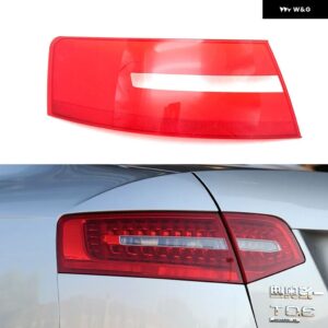 アウディ A6L 2009 2010 2011 リア テールライト シェルブレーキライトシェル交換自動リアシェルカバー マスクランプシェード - Outside Left