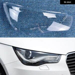アウディ 自動車ケース ヘッドランプ キャップ A1 2011-2014 フロント ヘッドライト レンズ カバー ランプシェード ランプカバー ヘッドランプ - right
