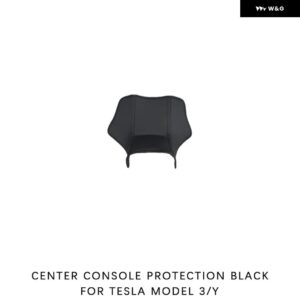 テスラ モデル3 Y レザーシートバックキックプロテクターキックマットセンターコンソール パッド キックマットリアプロテクター - Black 1Pcs For Y 3