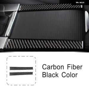 ボルボ センターコンソール パネル 装飾 カーボン S60 V60 2011-2019 LHD カー スタイリング ガラス昇降ボタン カバー トリム - 2 pieces