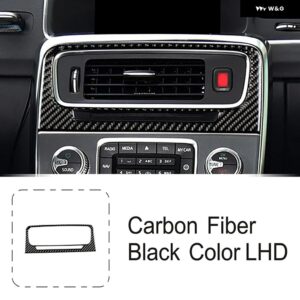 ボルボ センターコンソール パネル 装飾 カーボン S60 V60 2011-2019 LHD カー スタイリング ガラス昇降ボタン カバー トリム - 1 piece3