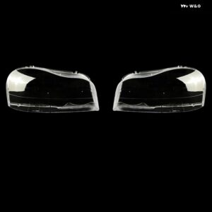 ボルボ XC90 2004 2013 フロントクリアランプシェード ヘッドランプ カバー ガラスランプシェード キャップ交換用 ヘッドライト シェルカバー レンズ - A Piar