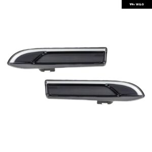 ポルシェ パナメーラ 970 2014 2015 2016 LED フロントサイドフェンダー ウィンカーライト ランプ インジケータランプ 9706 - 1 Pair