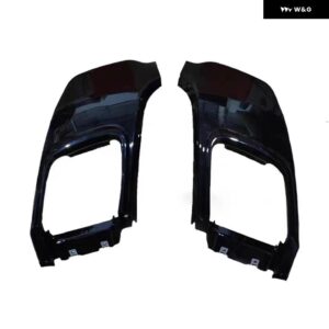 ランドローバー レンジローバー EVOQUE 2010-13-2018 リア バンパー テール喉マフラー トリム LR028087 LR028089 - black 1 pair