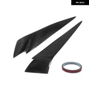 BMW フロント ヘッドライト アイブロウカバー トリム カーボンマットブラック X1 E84 用カー スタイリング 2009-14 - Carbon Fiber