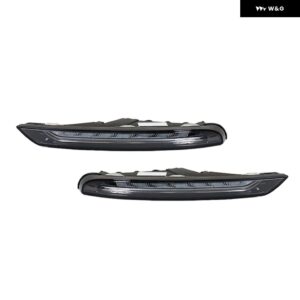 ポルシェ 95B941181A フロント バンパー LED デイタイム ランニングライト DRL ドライビングランプ マカン 95B ベース S タ - 1 Pair