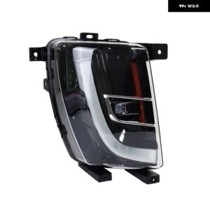 テスラ モデル X 2016-2020 米国/EU バージョン LED フロント バンパー デイタイム ランニングライト フォグランプ 10343