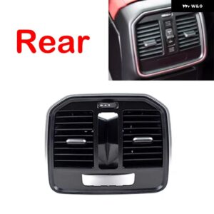 ポルシェ ダッシュボード フロント左右 空調 AC ベントグリル アウトレット グリル マカン 2018-22 - rear