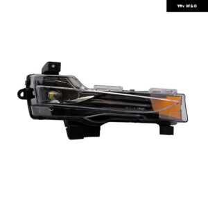 テスラ モデル3/Y 2020-2023 US EU バージョン LED 車フロント フォグライト DRL デイ運転 ランニングライト 10773 - US Version-Left