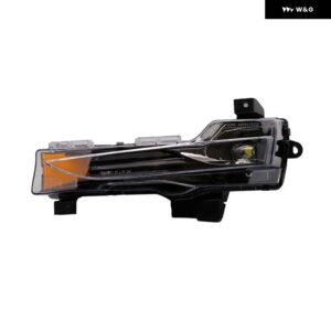 テスラ モデル3/Y 2020-2023 US EU バージョン LED 車フロント フォグライト DRL デイ運転 ランニングライト 10773 - US Version-Right