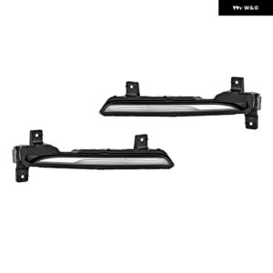 ポルシェ 718 2017 2018 2019-2022 LED 車フロント デイタイム ランニングライト DRL フォグランプ ウィンカーライト - 1 Pair