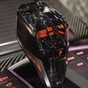 BMW クリスタル ギア シフト ノブロッドオレンジ LED ライト付き G20 G22 G26 X3 G01 IX3 G08 X4 G14 X6 G06 X7 G07 X5 G05 クリスタルギア - 8 Mark