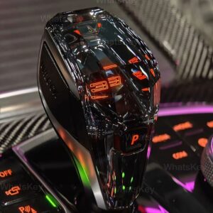 BMW クリスタル ギア シフト ノブロッドオレンジ LED ライト付き G20 G22 G26 X3 G01 IX3 G08 X4 G14 X6 G06 X7 G07 X5 G05 クリスタルギア - 3 Mark