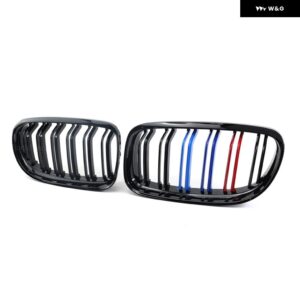 BMW 外観グリル フロントキドニー 2 ラインダブルスラット 3シリーズ E90 E91 LCI 40148 スタイリング - M Look