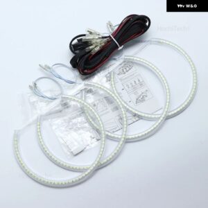BMW 3シリーズ E36 1990 - 2000 SMD LED エンジェルアイキット 優れた超高輝度ライト DRL - with line