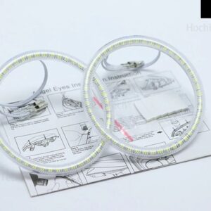 スバル インプレッサ 2006 2007 超高輝度白色 3528 SMD LED エンジェルアイズ キット デイタイム ランニングライト DRL - without line