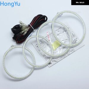 BMW 3シリーズ E46 コンバーチブルクーペカブリオ 2004 2005 2006 優れたエンジェルアイ超高輝度 SMD LED エンジェルアイキット リング - with　line