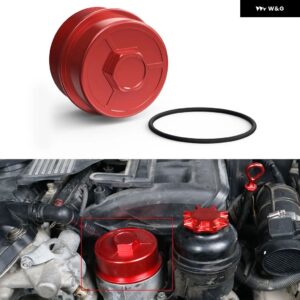 BMW オイル フィルター 蓋キャップ E60 E39 E46 E61 X3 E83 X5 E53 Z3 Z4 M54 M52 323I 325I 328I 330I 525I 528I 530I - Red