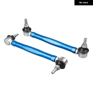 BMW フロントスウェイ バーエンド リンクキット E46 323I 325I 325CI 328I 330I 330CI Z4 交換用 31356780847 31351095694 - Blue