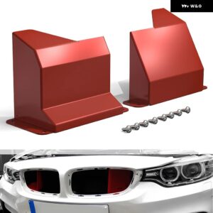 BMW エアインテークスクープ F30 F21 F20 F80 M3 F32 328I 335I 340I 435I 440I N20 N55 B48 B58用 - Red　Set