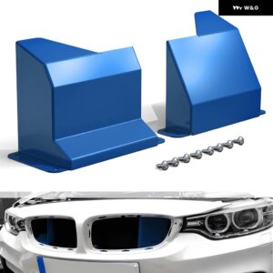 BMW エアインテークスクープ F30 F21 F20 F80 M3 F32 328I 335I 340I 435I 440I N20 N55 B48 B58用 - Blue　Set
