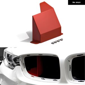 BMW エアインテークスクープ F30 F21 F20 F80 M3 F32 328I 335I 340I 435I 440I N20 N55 B48 B58用 - Red-Passenger　Side