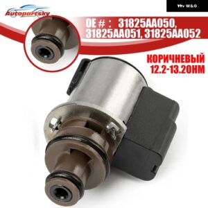 スバル 31825AA050 31825AA051 31825AA052 トルクコンバータロックアップ ソレノイド 3.7Ω 12.2Ω-13.2Ω - Brown 12.2-13.2ohm