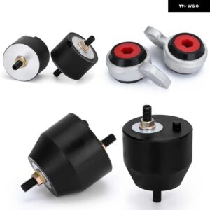 BMW トランス ミッション マウント エンジン 取付 OEM 交換 + フロント コントロール アームブッシュ E36 E46 31126757623 22116779970 - black