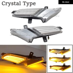 ポルシェ LED ダイナミックサイド マーカーライト カイエン 957 2007-2010 ウィンカーウインカー インジケータランプ OEM #95 - Dynamic Crystal Type