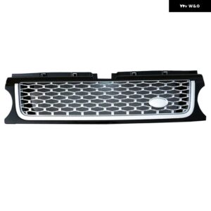 ランドローバー レンジローバー 用にフロントグリル レンジローバー スポーツ 2010-13 フロントグリル メッシュグリル カバー バンパー グリ - F