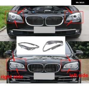 BMW 2009-2015 7シリーズ F01 F02 730 740 750 760 ワッシャー ヘッドライト シールゴムストリップシール RINGL 装飾 ストリップ - 1PCS left side