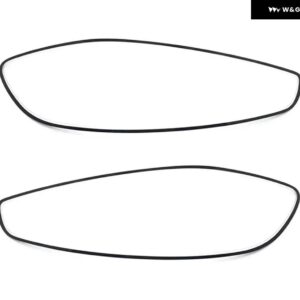 ポルシェ 718 2016-20-2023 カーアクセサリー リア テールライト シェルテールランプカバー ブレーキライトマスク - 2PCS Left and Right