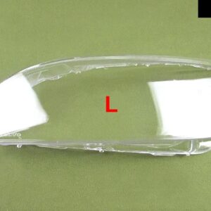 ボルボ V60 S60 S60L 2014-19 ク リア ヘッドライト マスクカバー ヘッドランプ シェルレンズ プレキシガラス - 1PCS left side