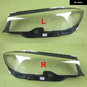 BMW 3シリーズ G20 G28 320I 330I 325LI 2020 2021 2022 ハロゲンフロント ヘッドライト シェル ヘッドランプ カバー プレキシガラス - 2PCS Left and Right