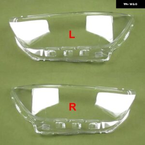 ボルボ XC40 2020-23 カーアクセサリーク リア ヘッドランプ カバー ヘッドライト シェルレンズ プレキシガラス - 2PCS Left and Right