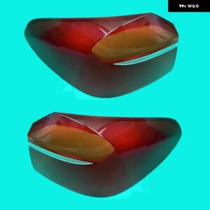 BMW X4 F26 2014-16 カーアクセサリーアウター テールライト シェルリア信号 パーキング ライトカバー プレキシガラス - Outside A Pair