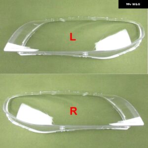 ボルボ S80 S80L 2009-2015 カーアクセサリーク リア ヘッドランプ カバー ヘッドライト シェルレンズ プレキシガラス - 2PCS Left and Right
