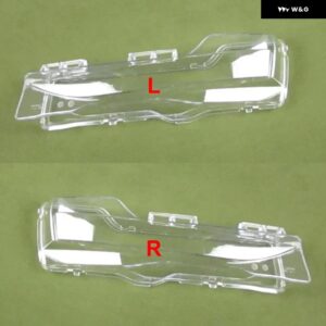 テスラ モデル3 2021 2022 カーアクセサリー FOGLIGHT レンズ カバー フォグランプ シェル クリア シェード マスク - 2PCS Left and Right
