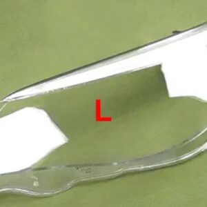 BMW 2004-2010 E60 E61 5シリーズ LED ライトアイブロウ ヘッドライト シェル ヘッドランプ ク リア カバー レンズ プレキシガラス - 1PCS left side